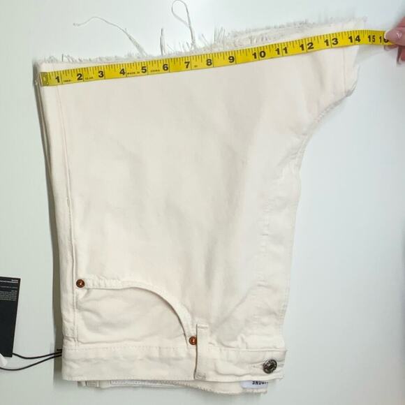 NWT | RE/DONE | 90s Low Slung Shorts | Vintage White | Size 29 - Picture 16 of 16